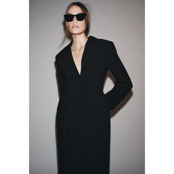 ZARA ZW COLLECTION LIMITED EDITION COAT DRESS - Picture 3 of 9